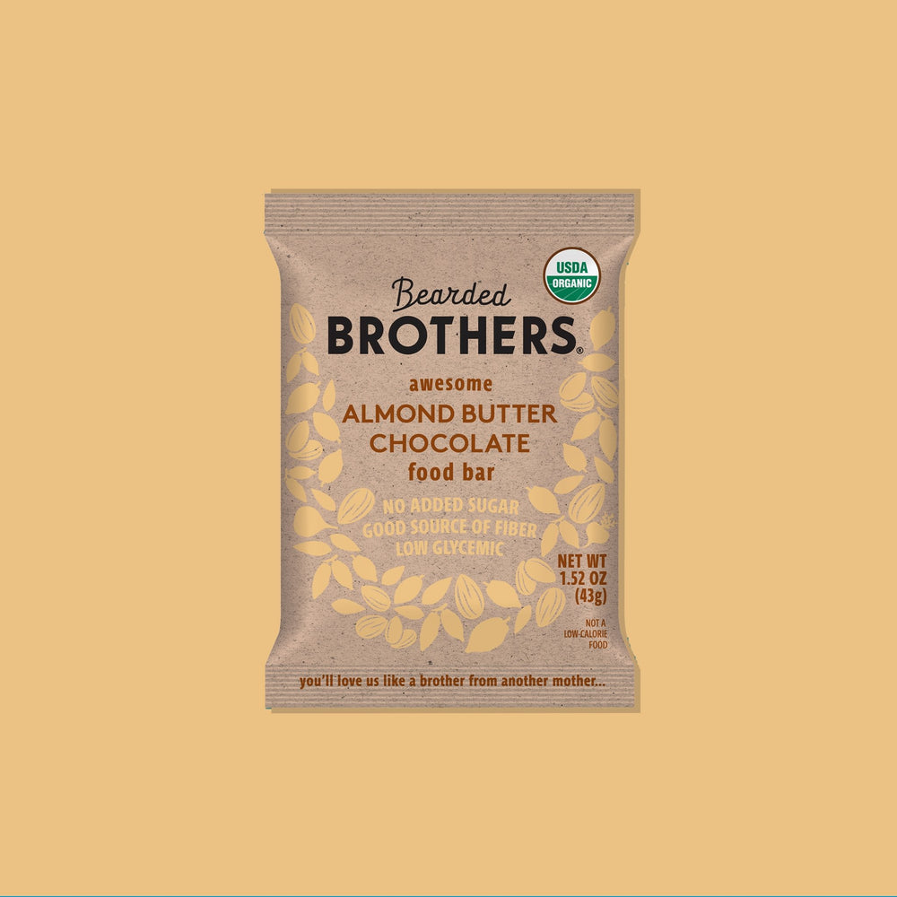 Awesome Almond Butter Chocolate Bar-Bearded Brothers