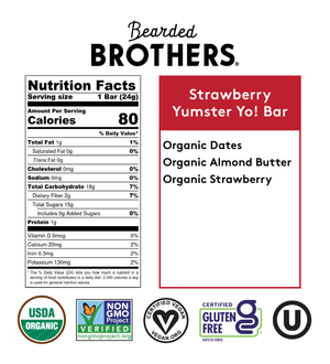 Strawberry Stride Yumster Yo! 25 Pack-Bearded Brothers