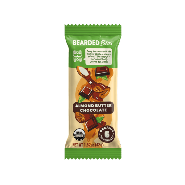 Almond Butter Chocolate 12 Pack - Bearded Brothers