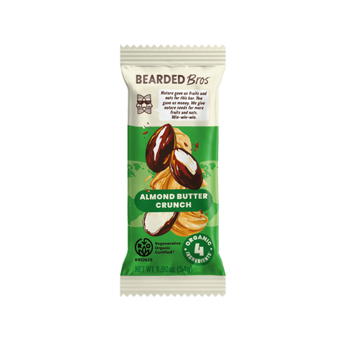 Almond Butter Crunch Regenerative Organic Certified® - 10 Pack - Bearded Brothers
