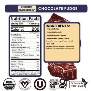 Chocolate Fudge Regenerative Organic Certified® - 10 Pack - Bearded Brothers