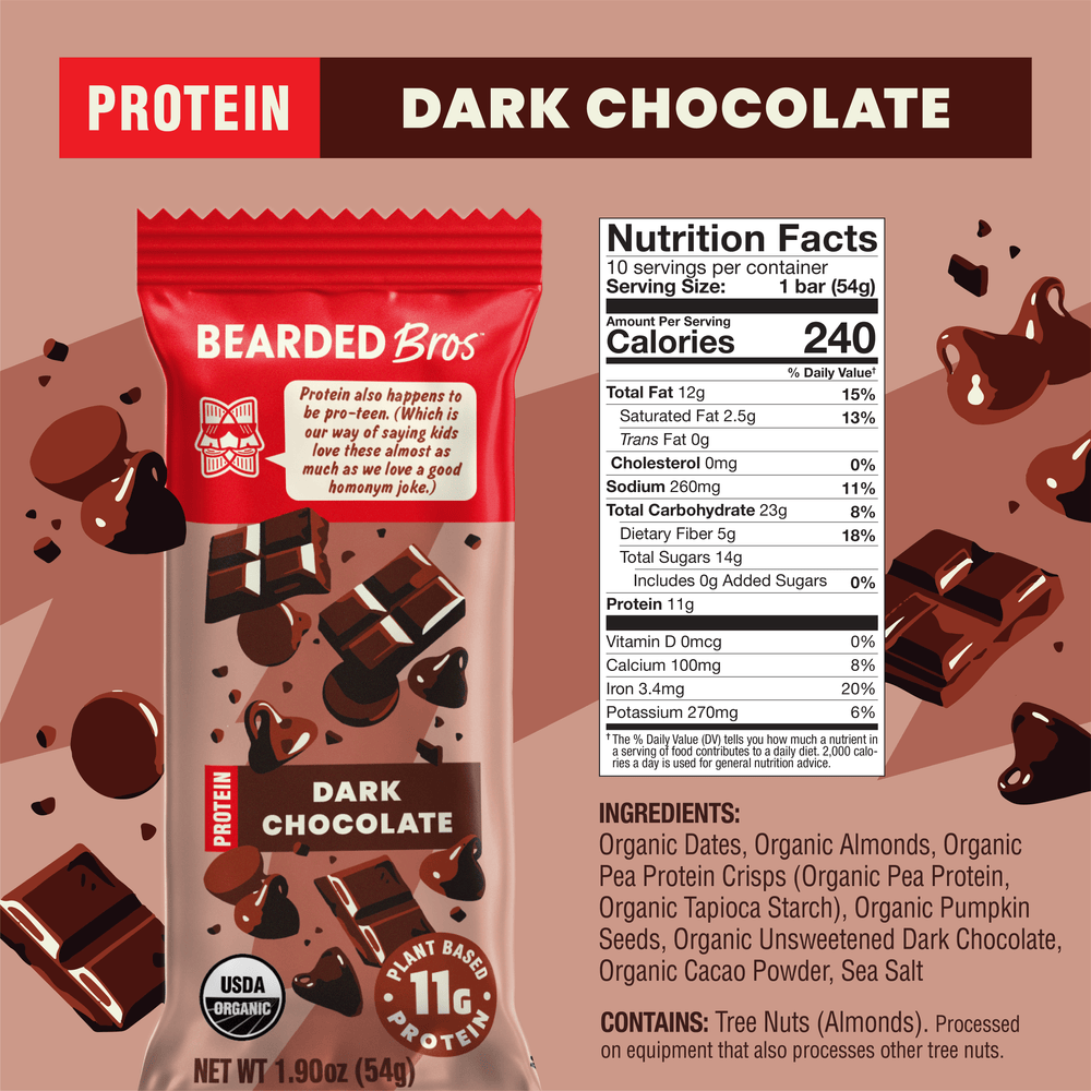 Decadent Dark Chocolate 30 Pack - Bearded Brothers