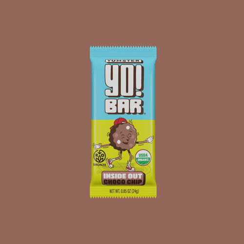 Inside Out Choco Chip Yumster Yo! Regenerative Organic Certified® - 25 Pack - Bearded Brothers