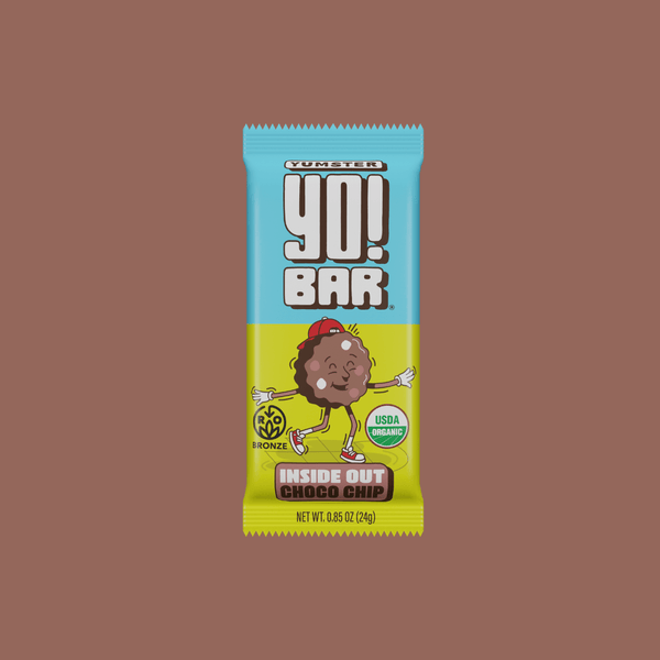 Inside Out Choco Chip Yumster Yo! Regenerative Organic Certified® - 25 Pack - Bearded Brothers
