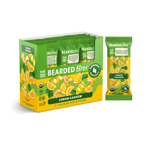 Luscious Lemon Cashew 12 Pack - Bearded Brothers