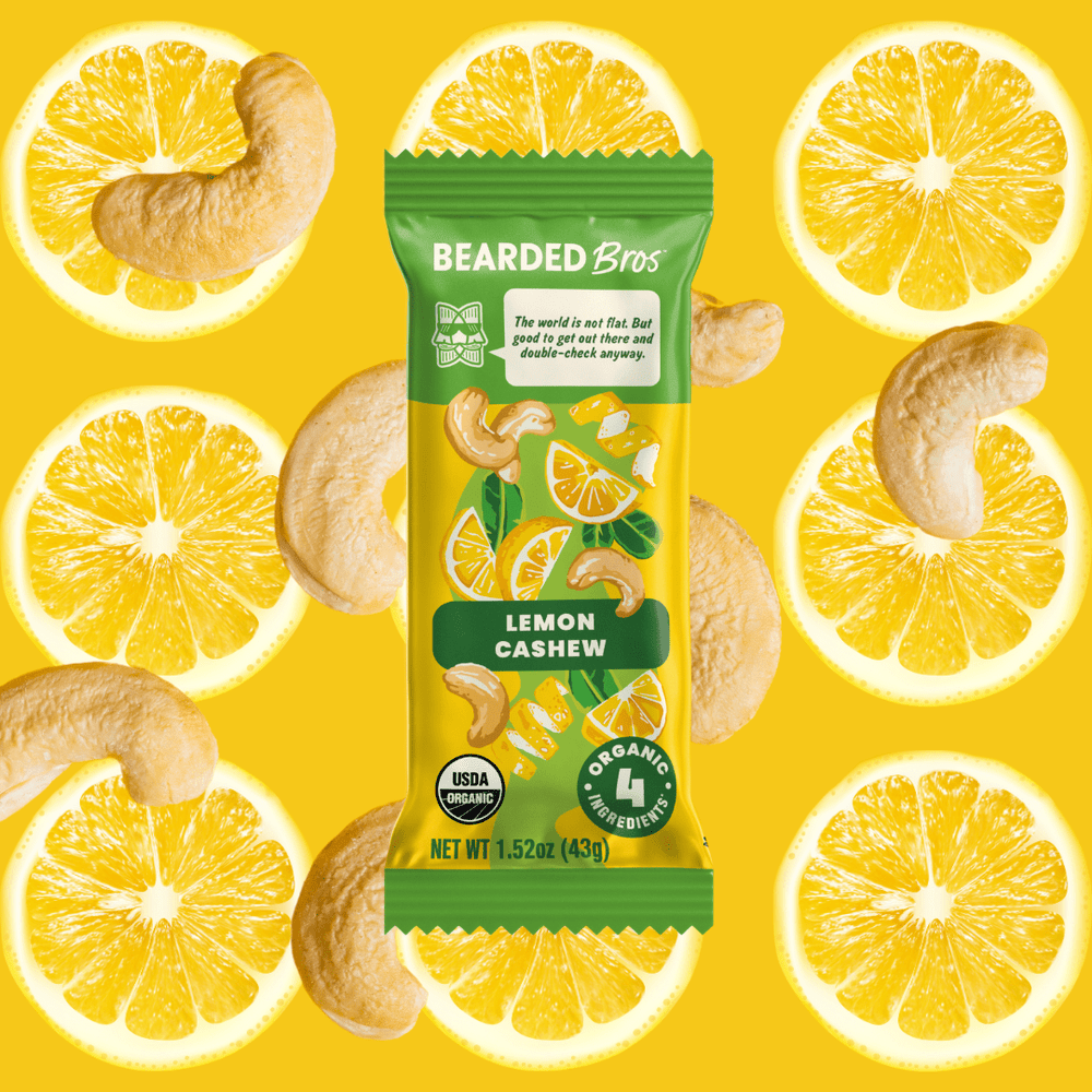 Luscious Lemon Cashew Bar - Bearded Brothers