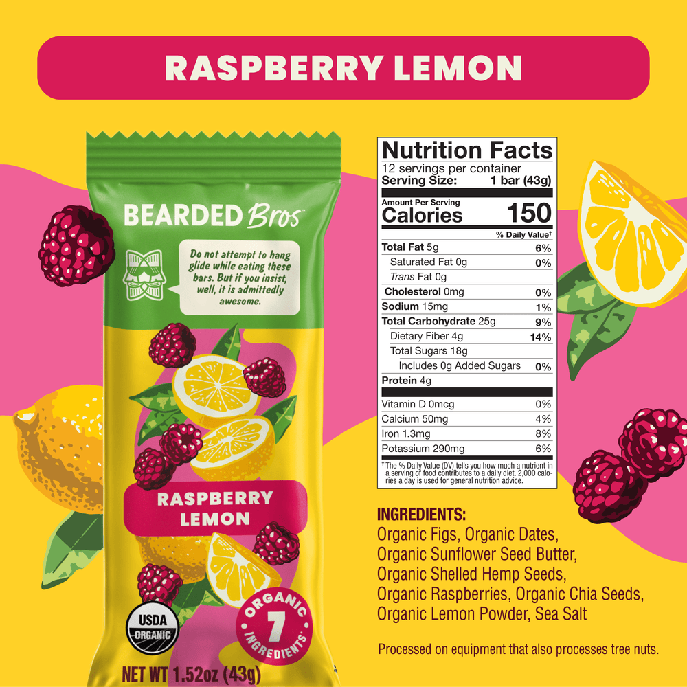Raspberry Lemon 36 Pack - Bearded Brothers