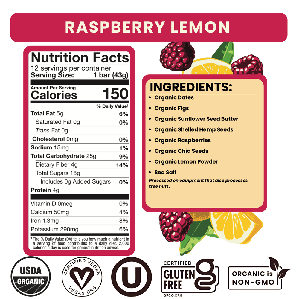 Raspberry Lemon Bar - Bearded Brothers