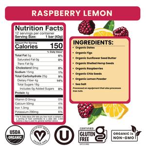 Raspberry Lemon Bar - Bearded Brothers