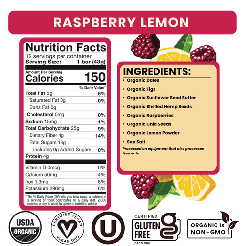 Raspberry Lemon Bar - Bearded Brothers