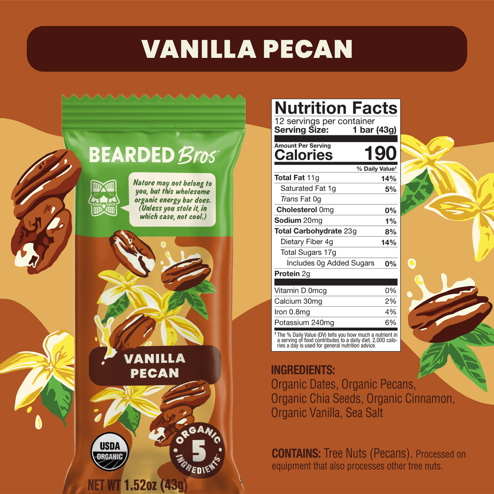 Vanilla Pecan 36 Pack - Bearded Brothers