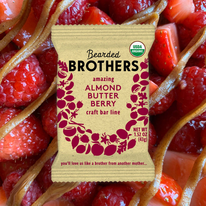 Amazing Almond Butter Berry Bar - Bearded Brothers