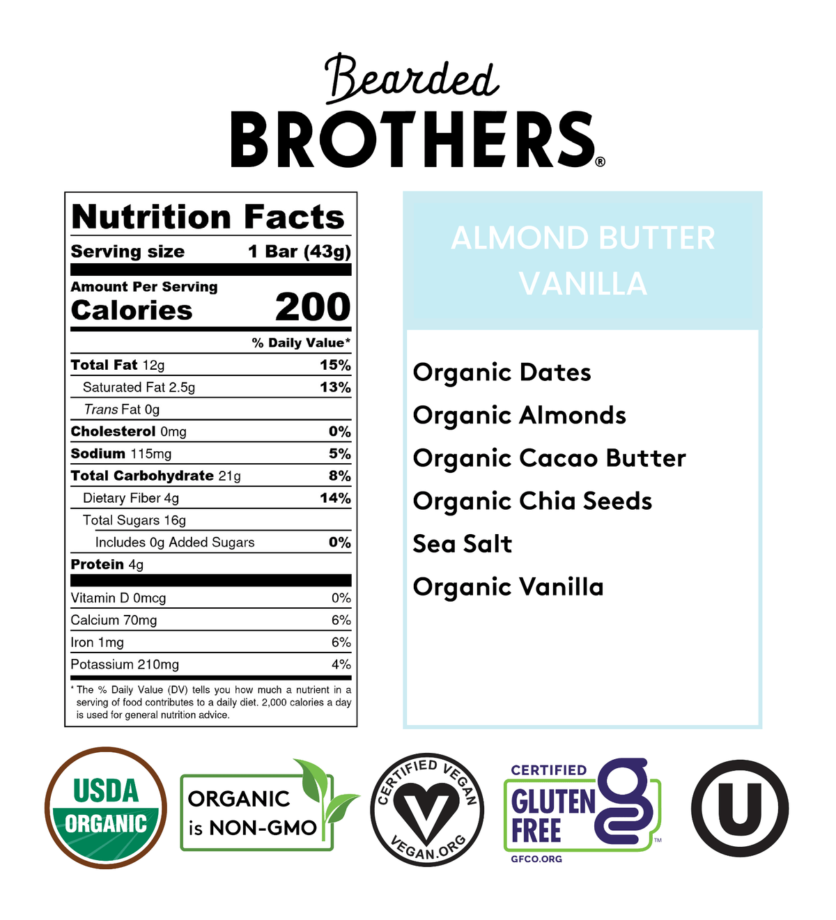 Astonishing Almond Butter Vanilla - Bearded Brothers