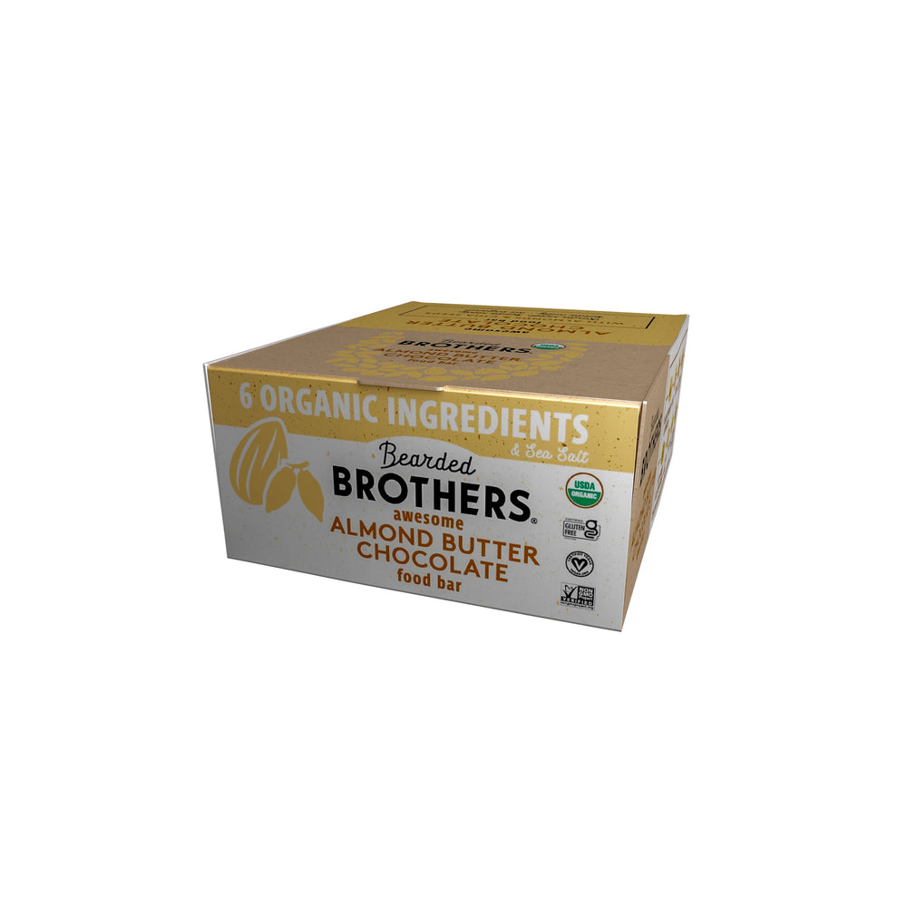 Awesome Almond Butter Chocolate 12 Pack-Bearded Brothers