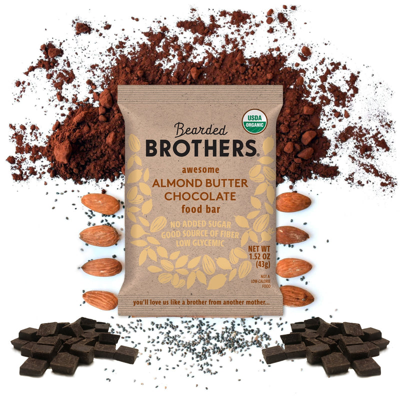 Awesome Almond Butter Chocolate Bar - Bearded Brothers