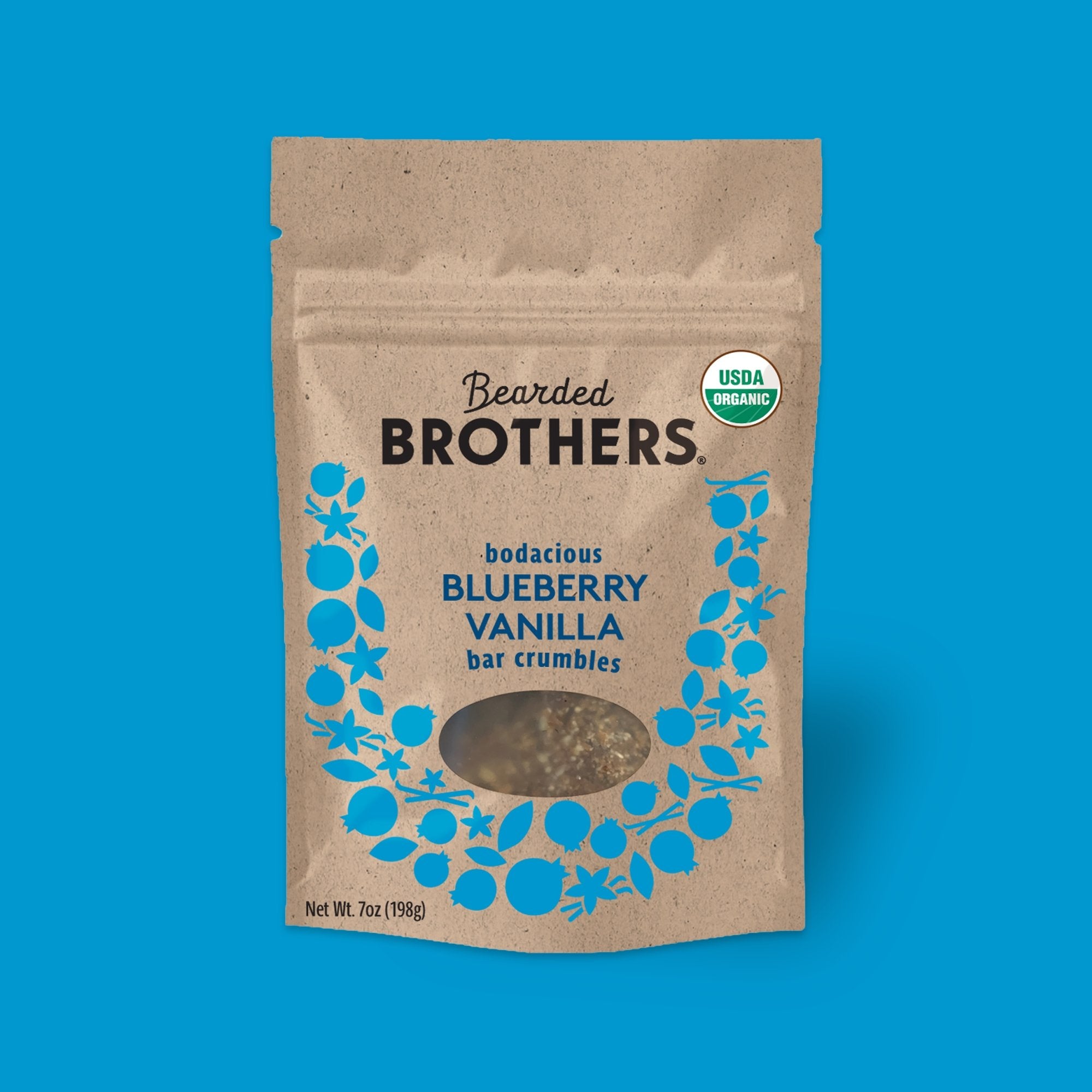 Bodacious Blueberry Vanilla Bar Crumbles - Bearded Brothers