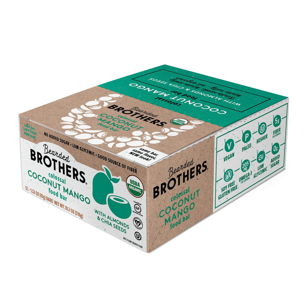 Colossal Coconut Mango Bar - Bearded Brothers