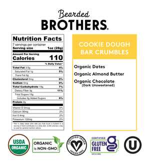 Cookie Dough Yo! Bar Crumbles - Bearded Brothers
