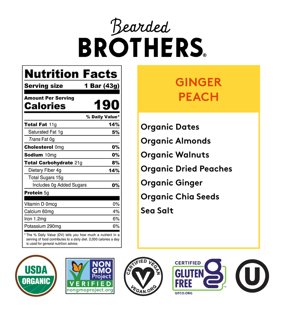 Groovy Ginger Peach - Bearded Brothers