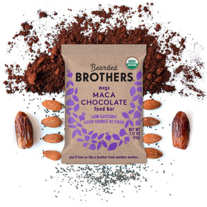 Mega Maca Chocolate Bar-Bearded Brothers