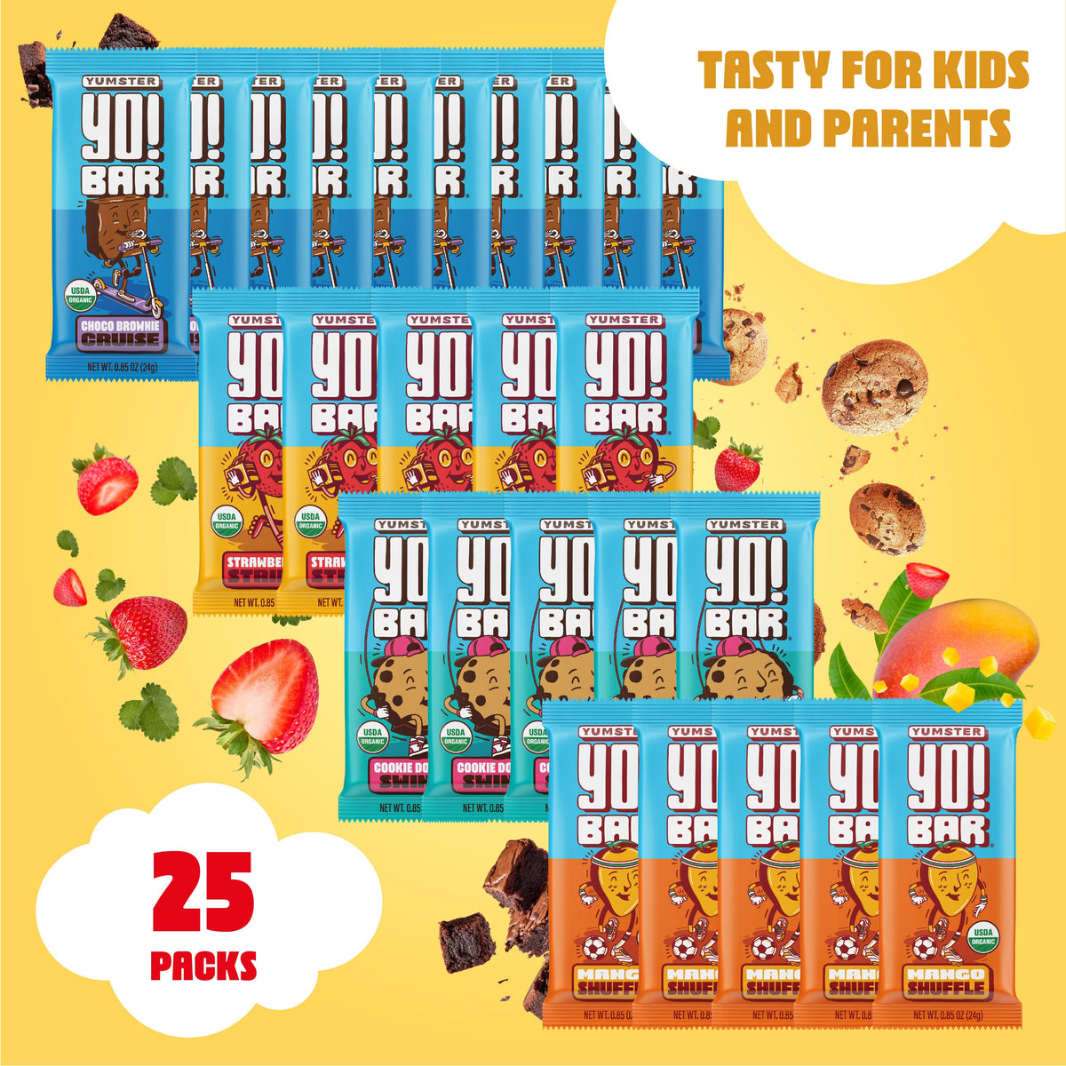 Yumster Yo! Bar Variety Pack - Bearded Brothers