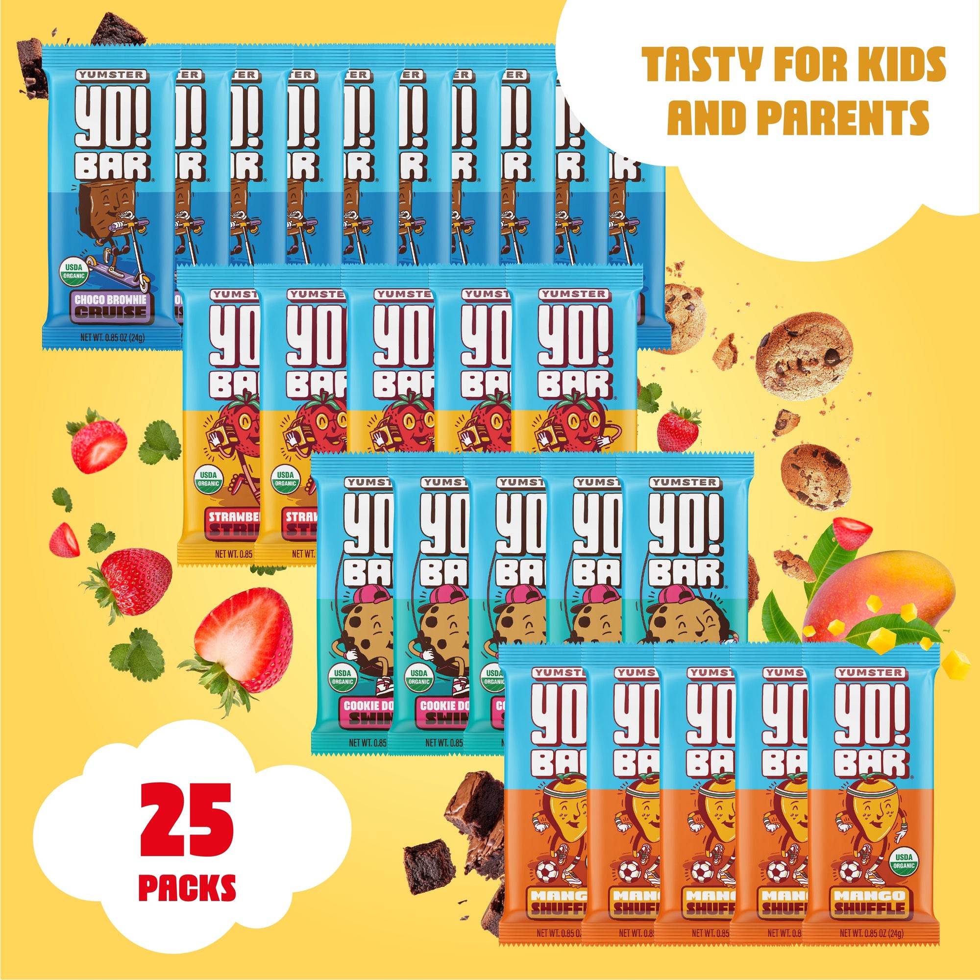 Yumster Yo! Bar Variety Pack - Bearded Brothers